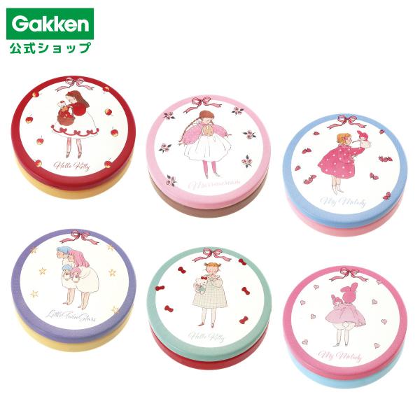 新商品 サンリオ くらはしれい 缶入りメモ ハローキティ マイメロディ リトルツインスターズ キキララ マロンクリーム 文具 文房具 雑貨 学研 公式
