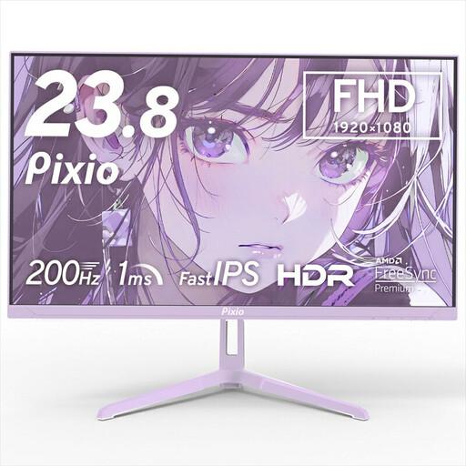 ふるさと納税 Pixio ゲーミングモニター 23.8インチ FHD 200Hz IPS パープル/紫 PX248WAVEPP | モニター モニター 神奈川県小田原市