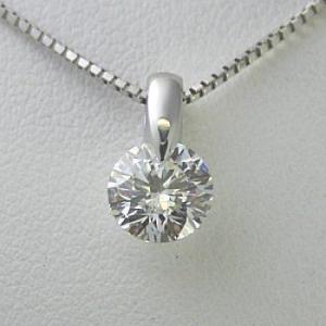 ダイヤモンド ネックレス 一粒 プラチナ 5.0カラット 鑑定書付  5.185ct Hカラー SI2クラス VGカット CGL