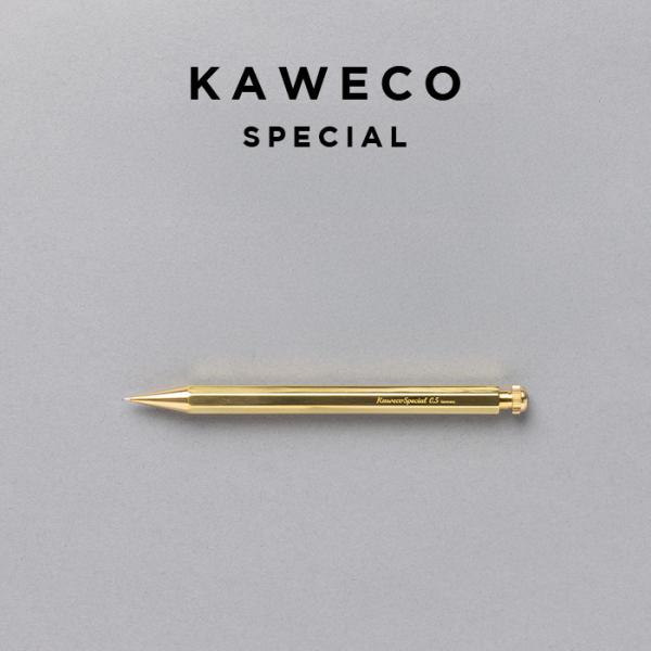 KAWECO SPECIAL MECHANICAL PENCIL 0.5MM BRASS カヴェコ スペシャル シャープペンシル ブラス 筆記用具 文房具 ブランド シャーペン 男性 女性 ギフト
