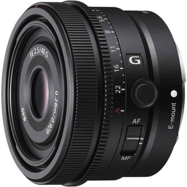 【中古】SONY(ソニー) 標準単焦点レンズ フルサイズ FE 40mm F2.5 G Gレンズ デジタル一眼カメラα[Eマウント]用 純正レンズ S