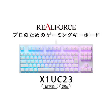 ふるさと納税 東プレ REALFORCE GX1 ゲーミングキーボード 日本語配列 30g（型式：X1UC23） 神奈川県相模原市