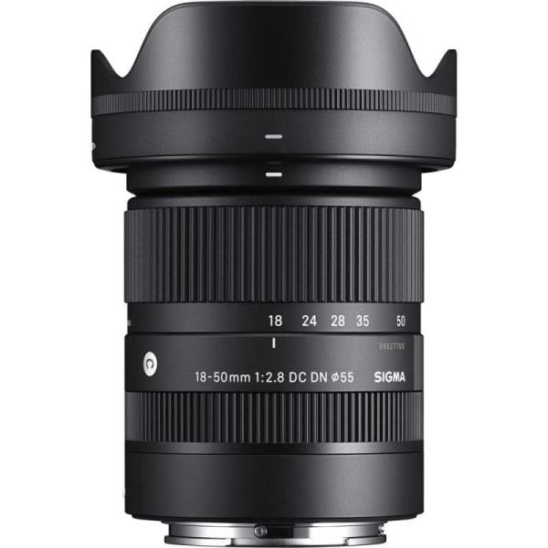 【中古】シグマ(Sigma) レンズ 18-50mm F2.8 DC DN Sony ソニー Eマウント ズーム 標準 APS-C ミラーレス用 Co
