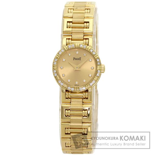 PIAGET ピアジェ 5964AK81 ミニダンサー ダイヤモンド 腕時計  K18イエローゴールド K18YG ダイヤモンド レディース  中古