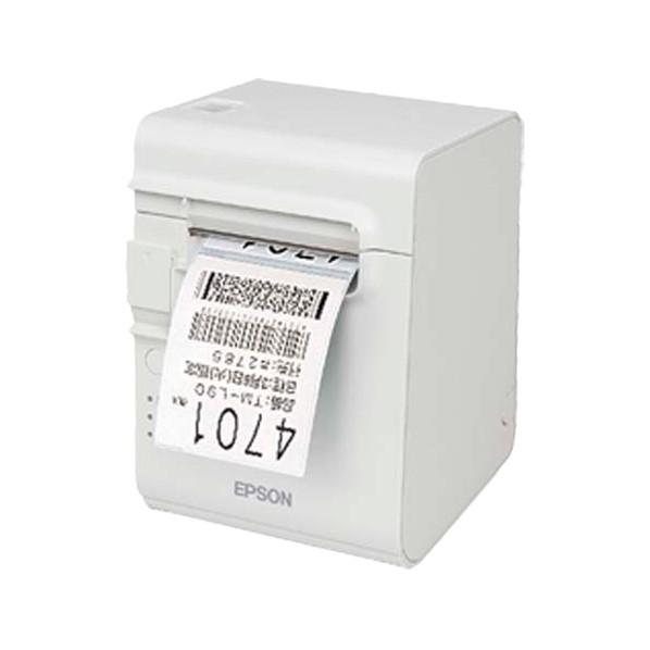 EPSON(エプソン) サーマルレシートプリンター/80mm/USB・有線・無線LAN/ラベル印刷対応/クールホワイト TML90UE431 1点