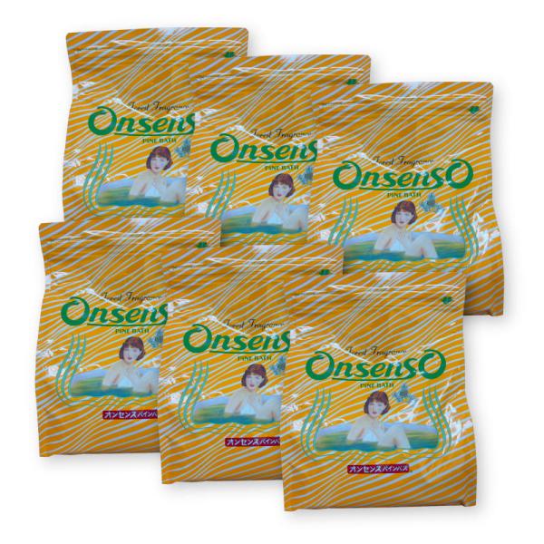 小袋6個プレゼント オンセンス 入浴剤 ６パック (2.1kg×6) パインバス 送料無料