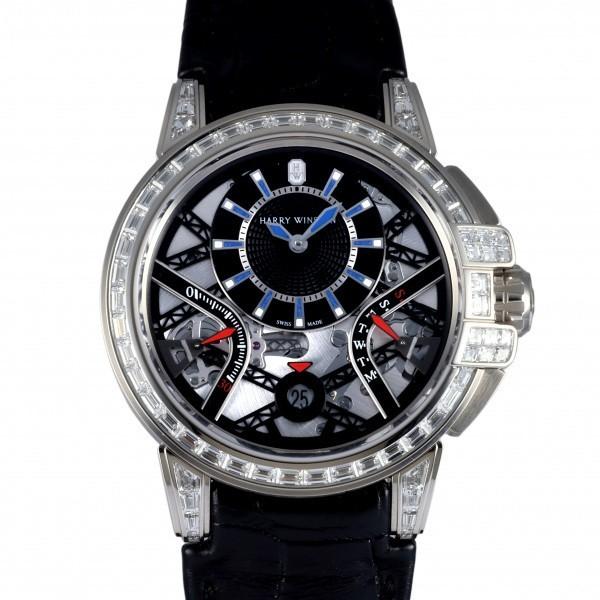 ハリー・ウィンストン HARRY WINSTON オーシャン OCEABI42WW001 ブラック文字盤 アウトレット 腕時計 メンズ