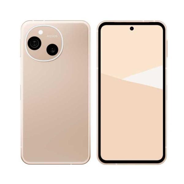 シャープ　SHARP　SIMフリースマートフォン AQUOS sense10 Snapdragon 7s Gen 3 6.1インチ 6GB/128GB ベールピンク　SHM33AP