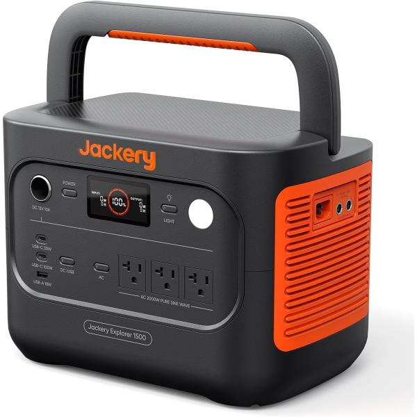 Jackery ジャクリ ポータブル電源 1500 New 1536Wh JE-1500D