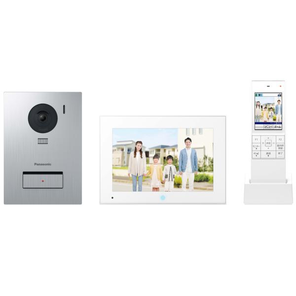 【5年延長保証加入が無料】Panasonic　VL-X70AHS　テレビドアホン　外でもドアホン　モニター親機7型液晶　VLX70AHS