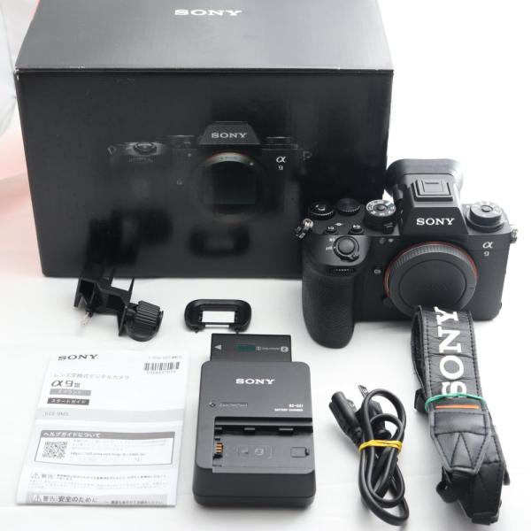 SONY(ソニー) フルサイズ ミラーレス一眼カメラ α9III ボディ(レンズなし) ブラック ILCE-9M3