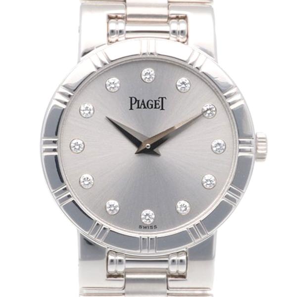 ピアジェ ダンサー 腕時計 18金 K18ホワイトゴールド 80563K81 クオーツ レディース 1年保証 PIAGET 中古 美品