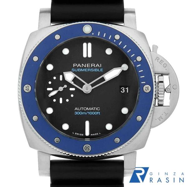 パネライ サブマーシブル アズーロ 限定500本 PAM01209 W番 中古 メンズ 腕時計 006XOPAU0458