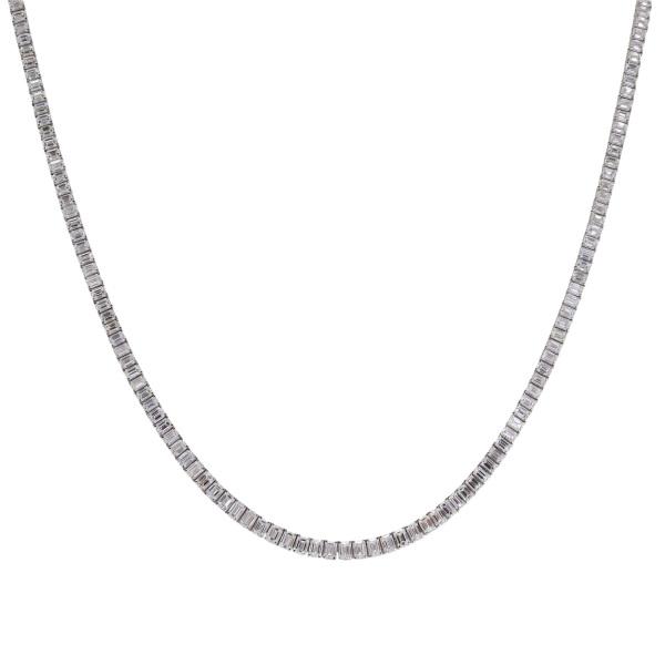 PT900 ダイヤモンド テニス ネックレス