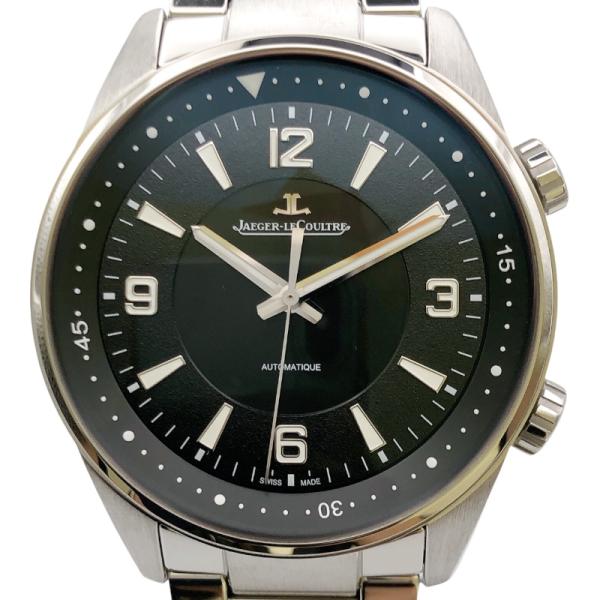 ジャガー・ルクルト JAEGER-LE COULTRE ポラリスオートマティック Q9008170 ブラック ステンレススチール 腕時計 メンズ 中古