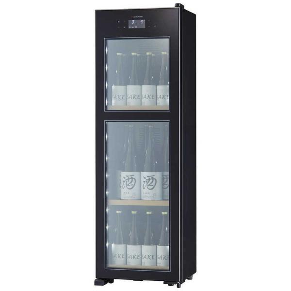 さくら製作所　低温冷蔵クーラー ワインセラー ドリンクセラー ZERO CHILLED 20本 右開き　OSK20-B ブラック（標準設置無料）